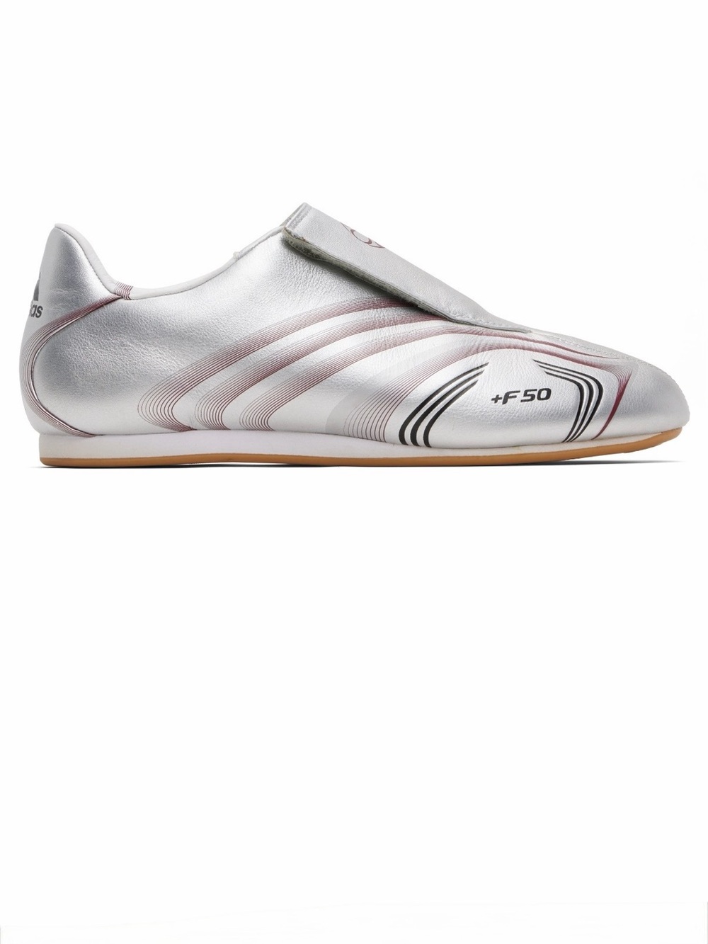 NWT Adidas Originals SSENSE Exclusive Silver Taekwondo F50 Men Sz 6.5/Women 7.5